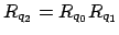 $R_{q_{2}}=R_{q_{0}}R_{q_{1}}$